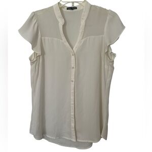 Express Button-Up Blouse
